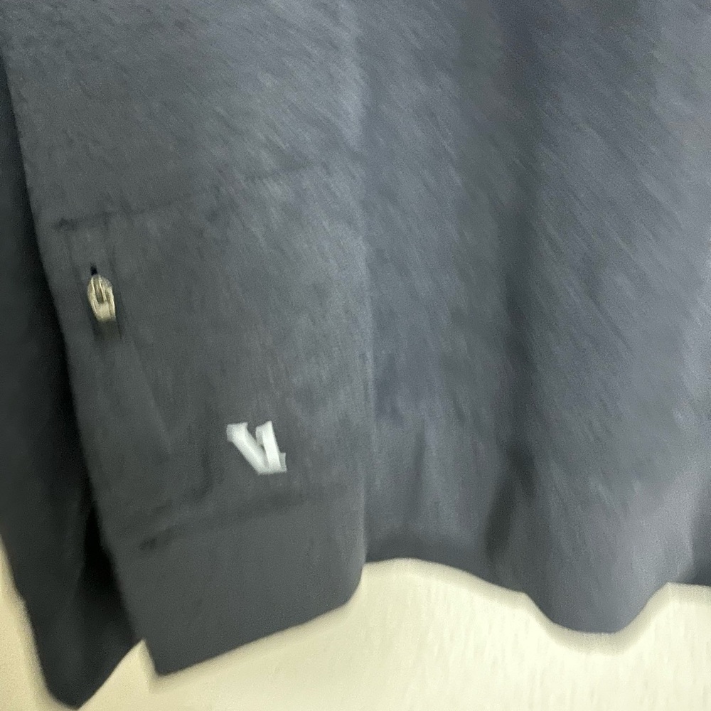 Vuori Navy Long-Sleeve Crew Sweatshirt - Picture 2 of 4
